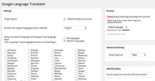 google-language-translator