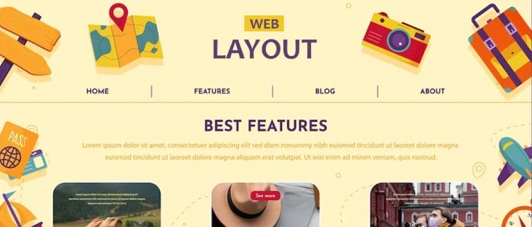 Types of Website Layouts_featured image