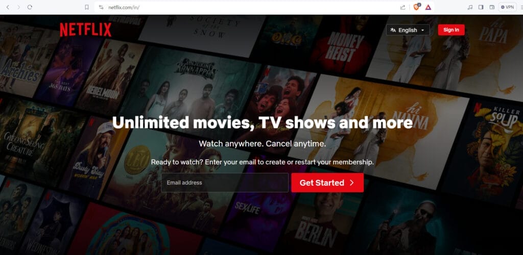 netflix CTA