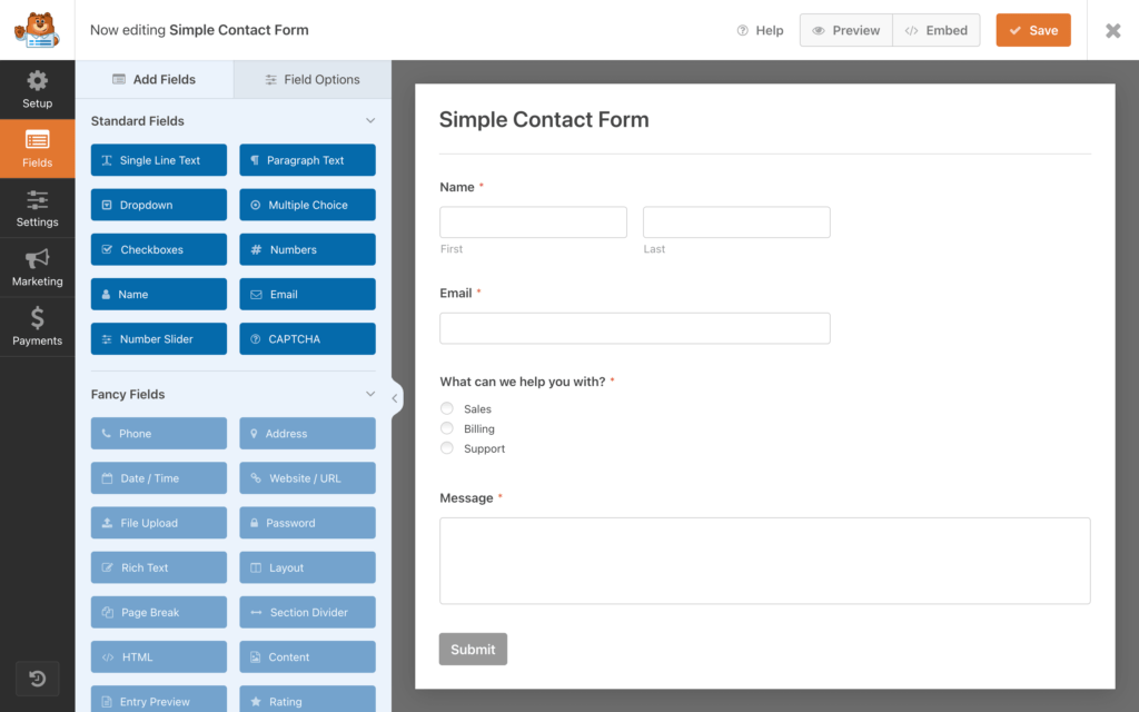 wpforms