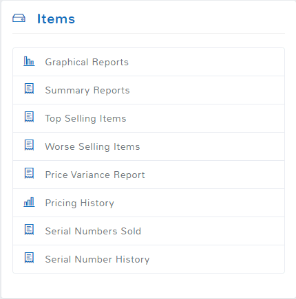 Products Receipts Management